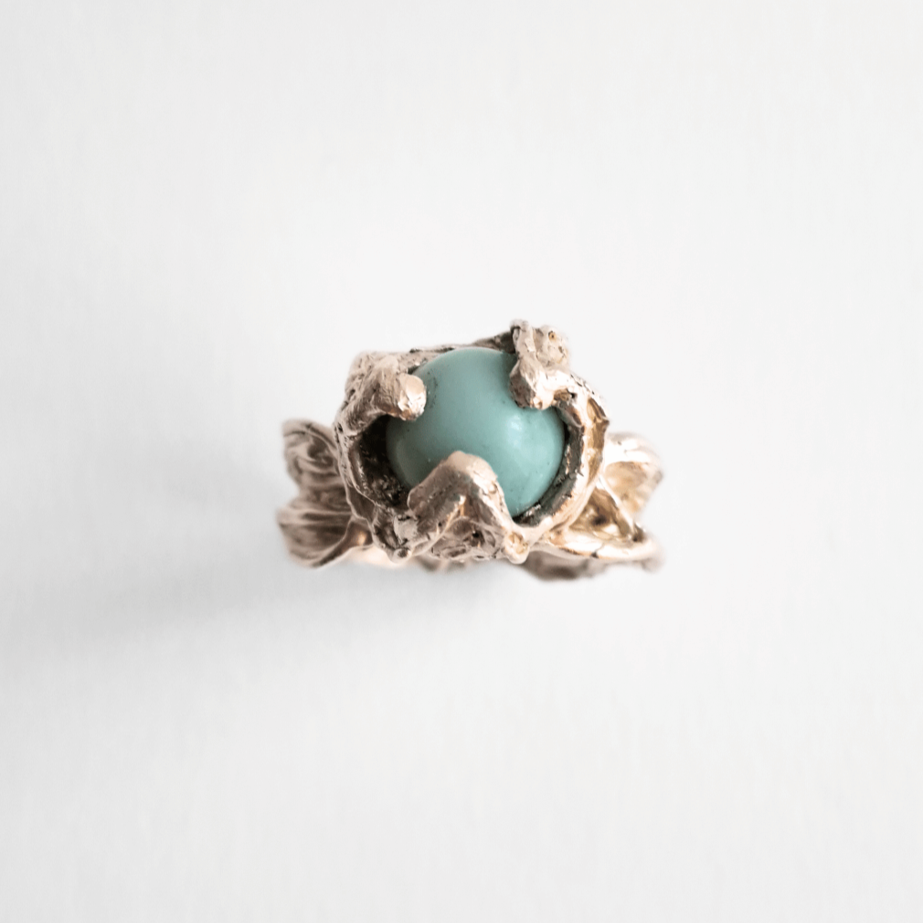 Bague Flóra Amazonite