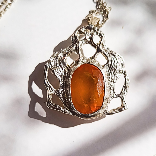 Pendentif Aos Sí Saphir Jaune