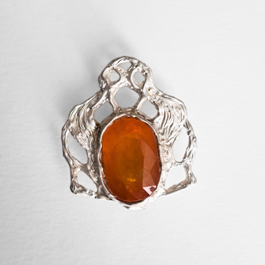Pendentif Aos Sí Saphir Jaune