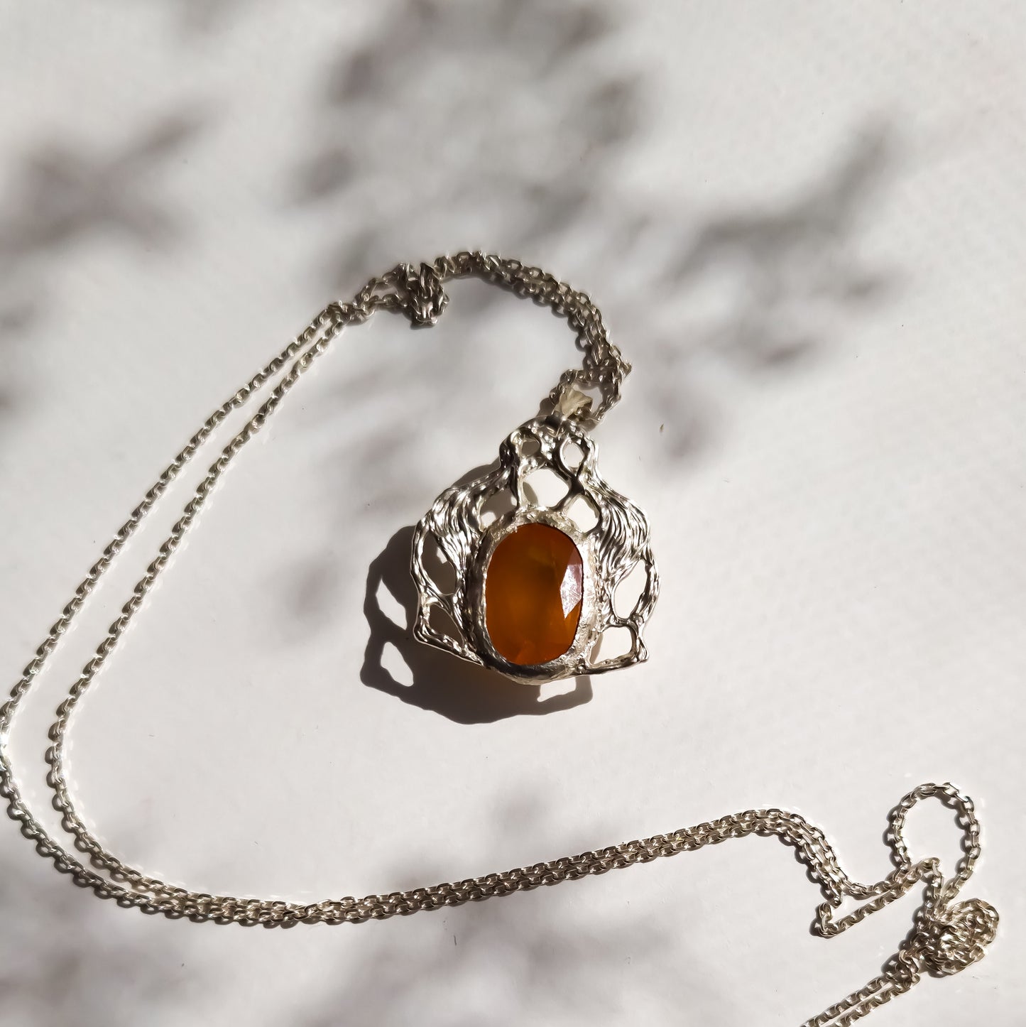 Pendentif Aos Sí Saphir Jaune